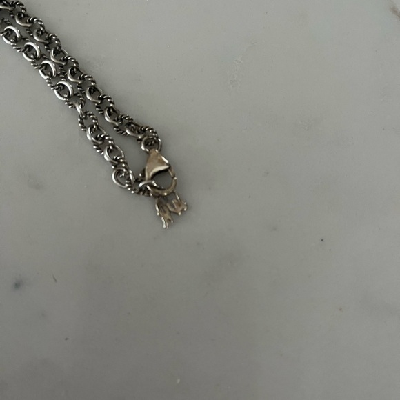 Carolyn Pollack American West sterling silver, brass and Lapis Lazuli necklace - Picture 6 of 10